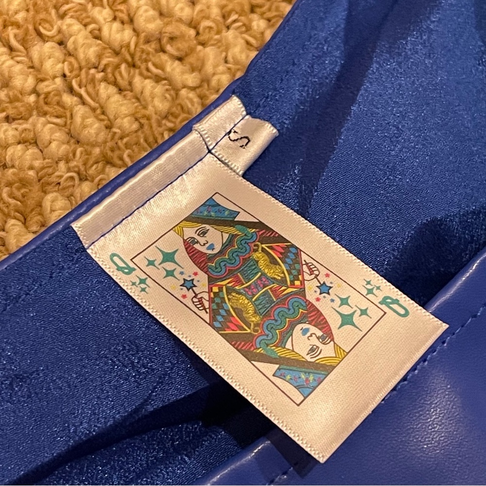 QUEEN OF SPARKLES Colorblock Mini Dress in Yellow, Blue, Purple & Pink - Picture 5 of 10